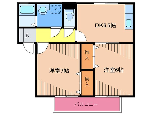 ルミエ－ルコ－ト古賀の物件間取画像